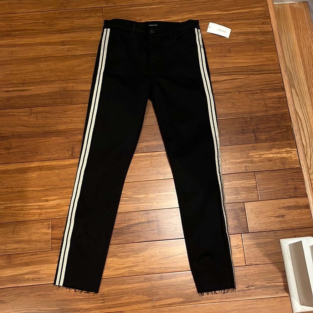 JBrand High Rise Skinny Crop
